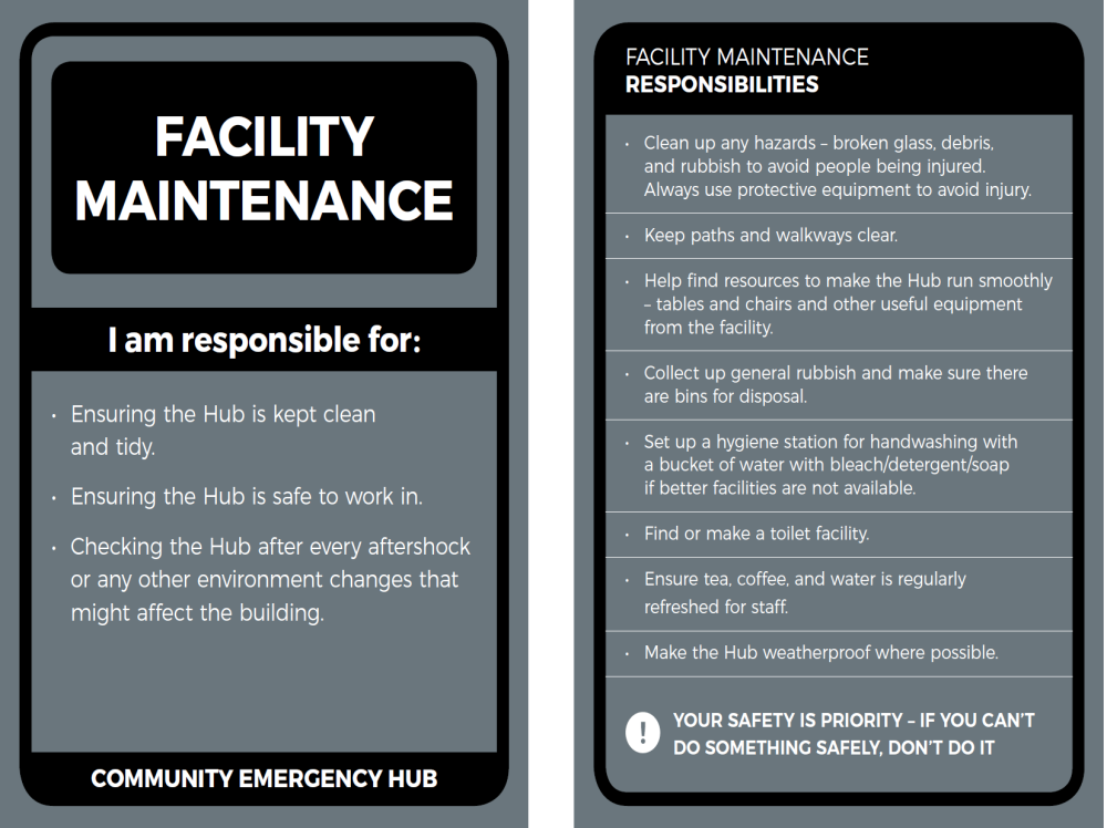 Facility Maintance Lanyard 
