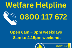 Welfare Helpline set up for Hawke’s Bay Cyclone Assistance  